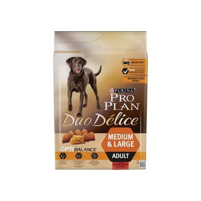 Pro Plan Duo Delice Sığır Etli 10 Kg Medium Large Yetişkin Kuru Köpek Maması