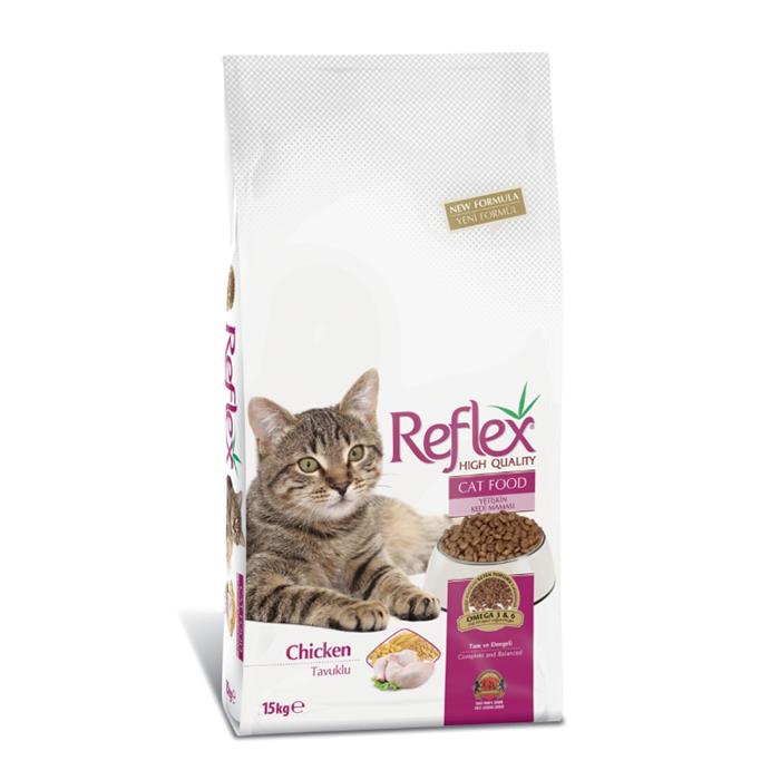 Reflex Tavuklu 15 Kg Yetişkin Kuru Kedi Maması