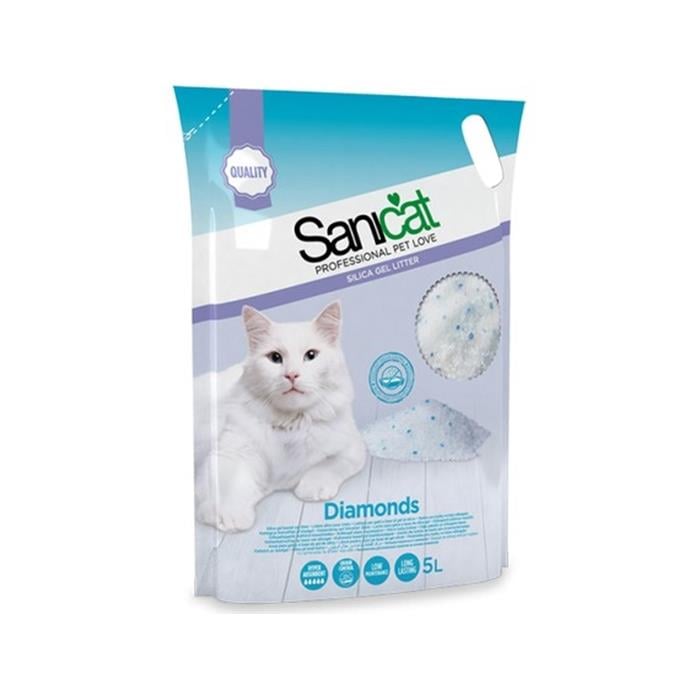 Sanicat Diamonds Silika Kedi Kumu 5L