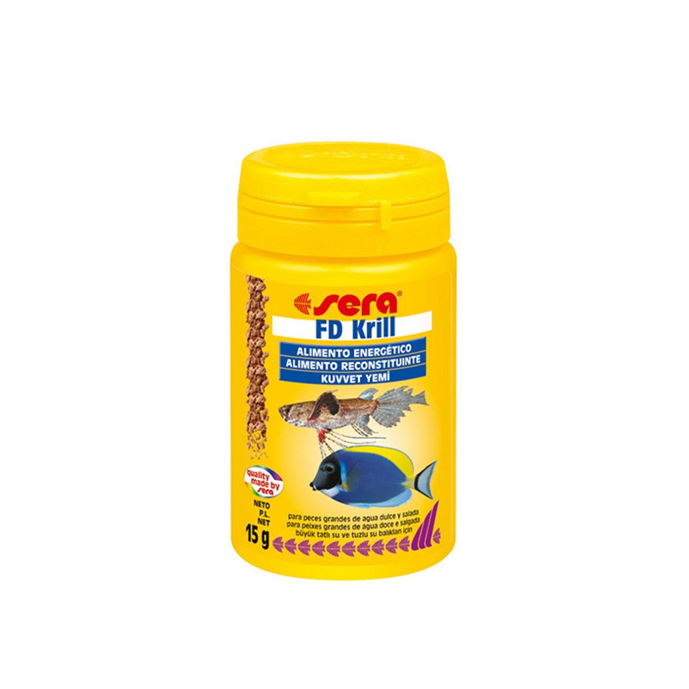 Sera Fd Krill Kurutulmuş, Dondurulmuş Balık Yemi 100ml