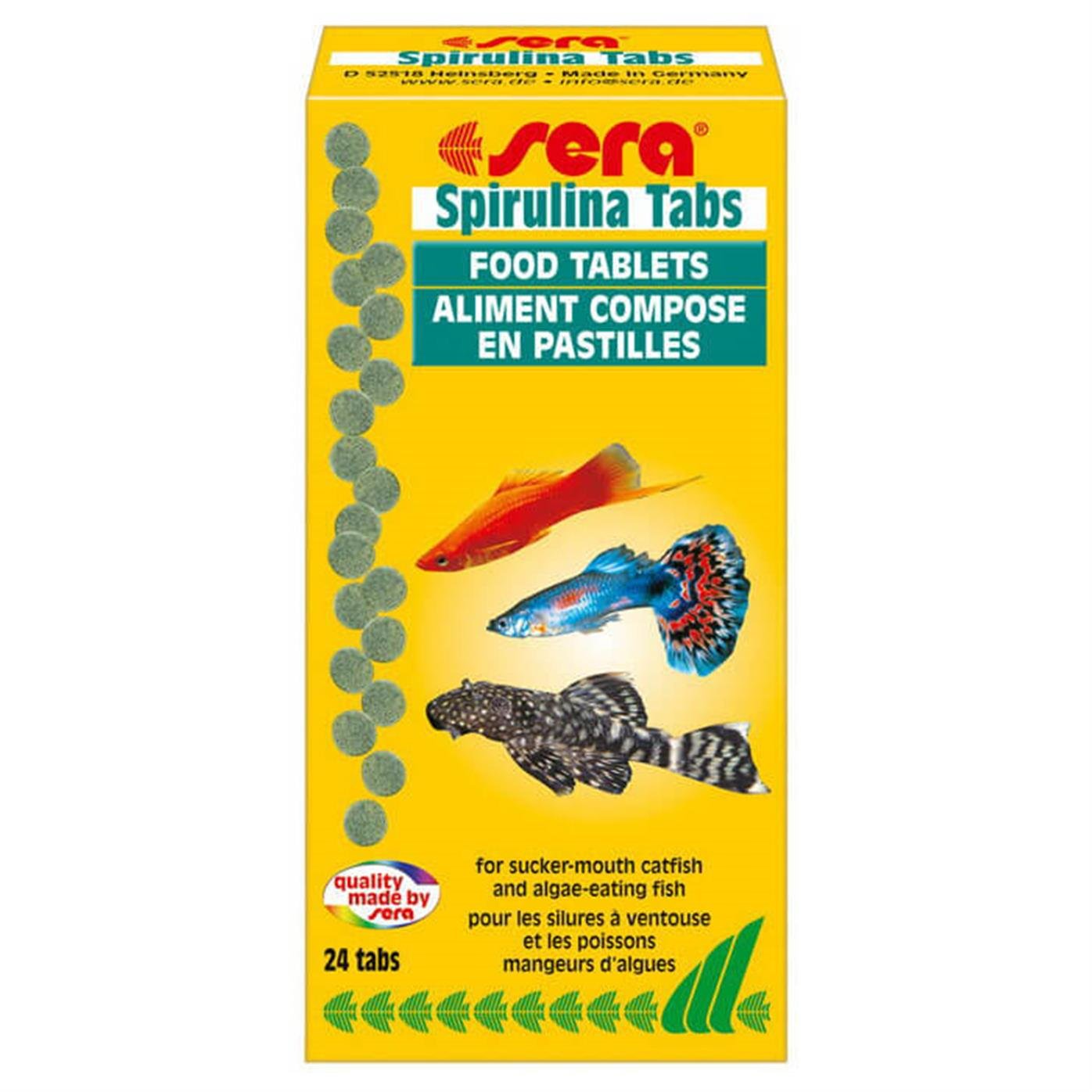 Sera Spirulina Tabs 24  Tablet