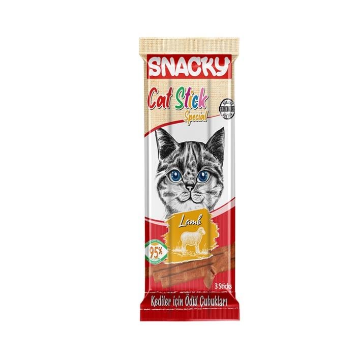 Snacky Kedi Stick Ödül Kuzulu 3*5 gr
