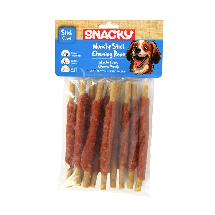 Snacky Munchy Ördek Sargılı Köpek Ödül 10'lu 13cm 120gr