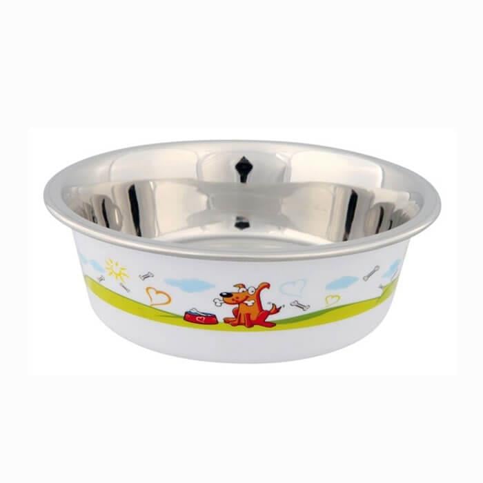 Trixie Köpek Mama Ve Su Kabı Paslanmaz 0,9L/17cm