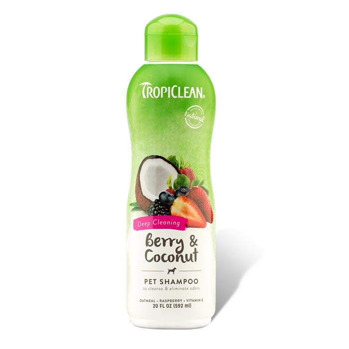 Tropiclean Deep Cleaning Berry-Coconut Köpek Şampuanı 355ml