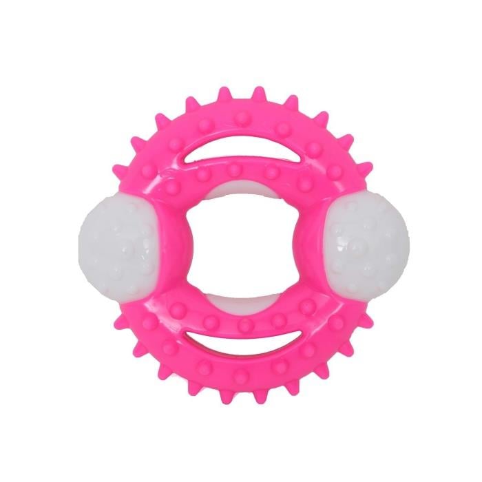 Zampa Diş Kaşımalı Plastik Köpek Oyuncağı, 10.5cm