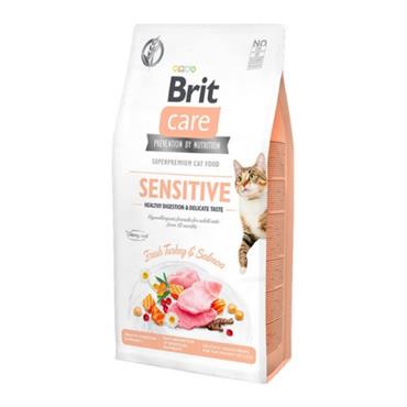 Brit Care Sensitive Hypo-Allergenic Sindirim Sistemi Destekleyici Tahılsız Kedi Maması 2 kg