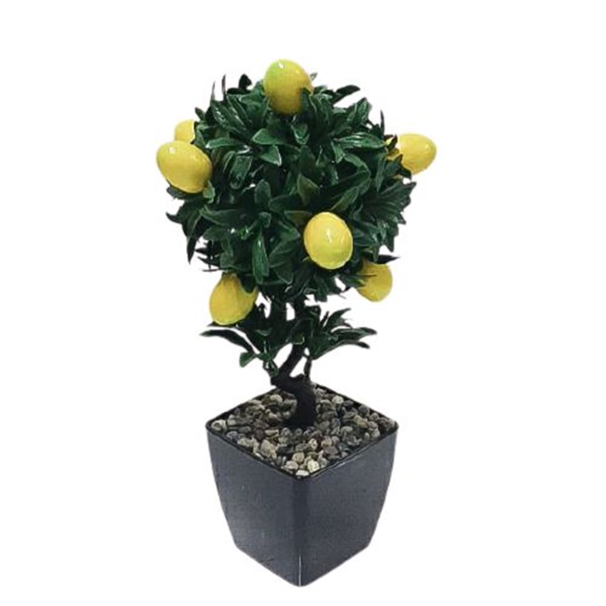 Dekoratif Saksıda Yapay Limon Ağacı - Çılgın Trend Ürünleri
