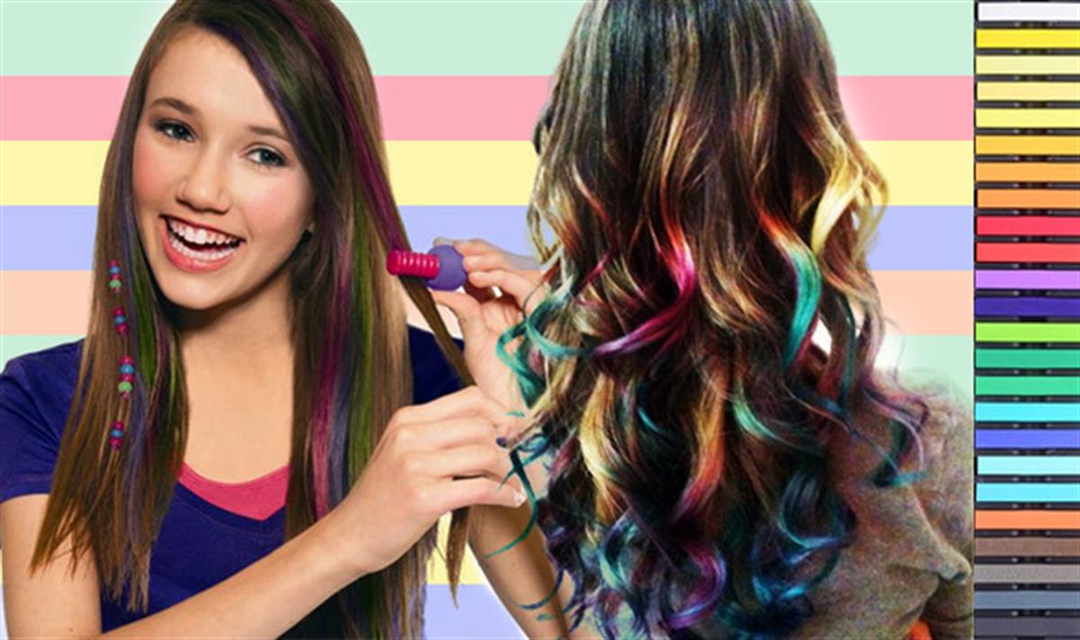 Hair Chalk Saç Tebeşiri Geçici Saç Boyası Tüm Renkler - Çılgın Trend  Ürünleri