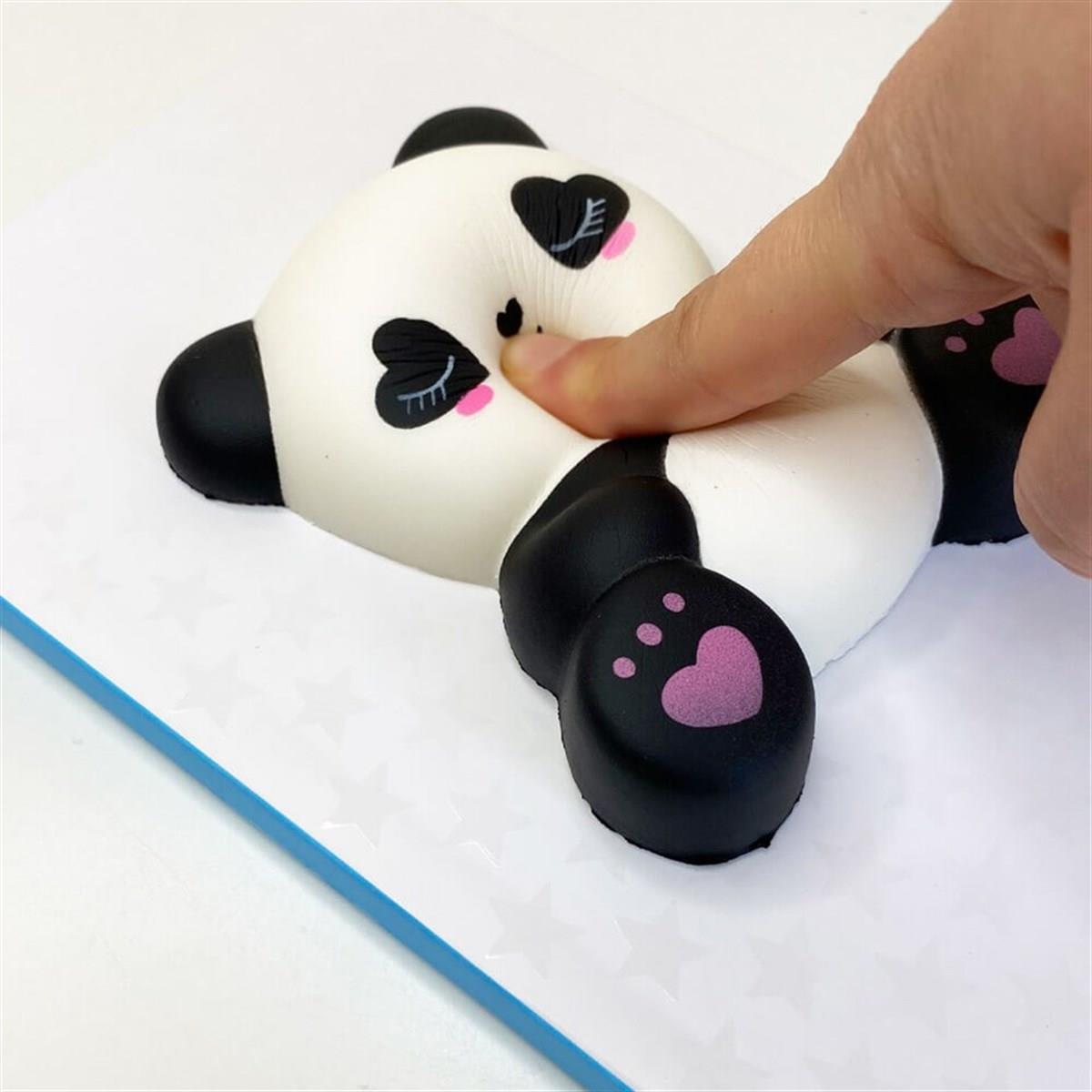 Kişiye Özel Squishy Panda Defter Kalem ve Makaron Kalem Seti- Çılgın Trend  Ürünleri