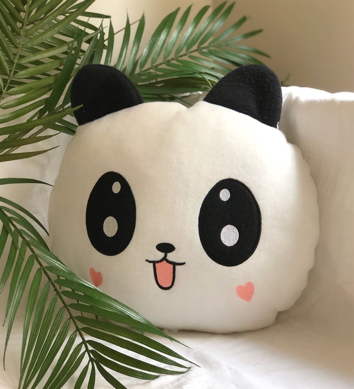 Peluş Panda Tasarımlı Yastık - Çılgın Trend Ürünleri