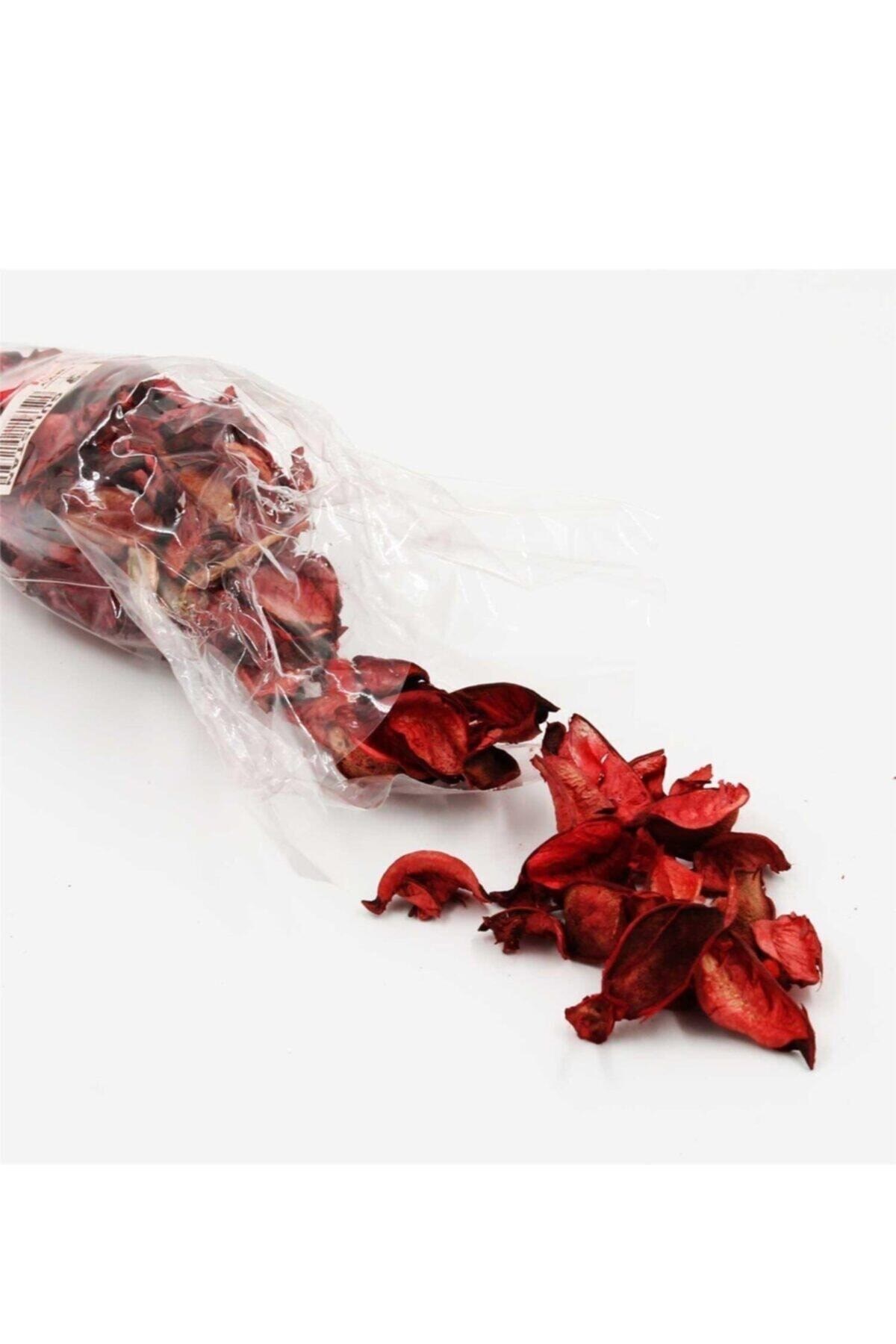 Sevgiliye Özel Kokulu Gerçek Kurutulmuş Gül Yaprağı Koyu Kırmızı Çılgın Trend Ürünleri 