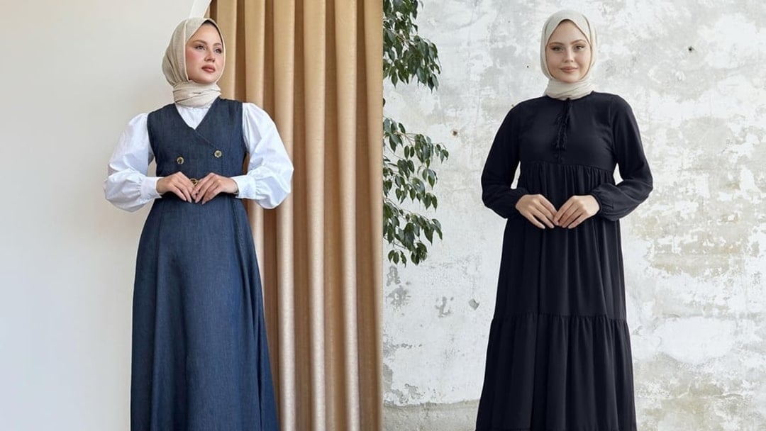 Nişan ve Düğünler İçin En Şık Tesettür Elbise Kombinleri