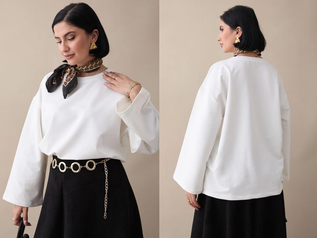 Tesettür Giyimde Sweatshirt ve Kombin Fikirleri