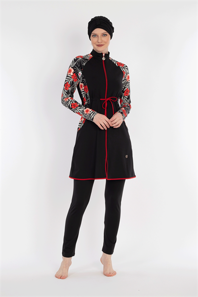 2313 Siyah Tesettür Mayo