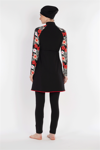 2313 Siyah Tesettür Mayo