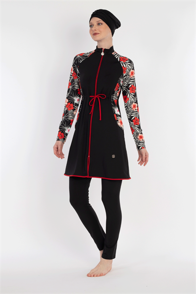 2313 Siyah Tesettür Mayo