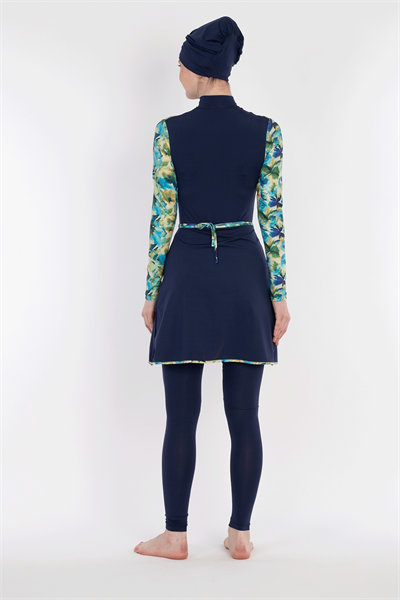 2318 Koyu Lacivert Tesettür Mayo