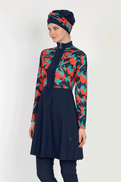 6010 Koyu Lacivert Tesettür Mayo