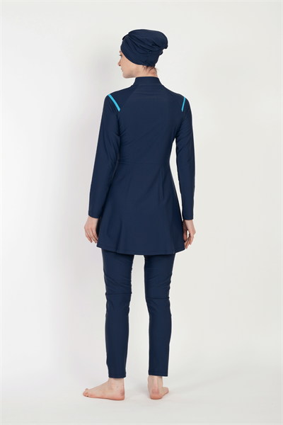 6016 Koyu Lacivert Tesettür Mayo