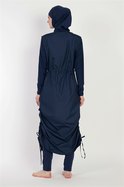 6068 Koyu Lacivert Tesettür Mayo