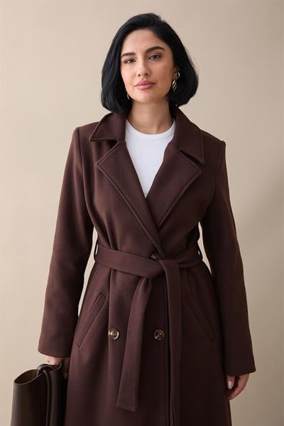 Astarlı Kaşe Kruvaze Acı Kahve Kaban