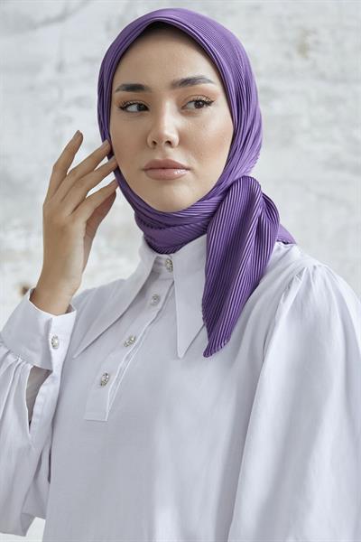 Ayla Piliseli Eşarp - Lavanta