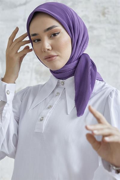 Ayla Piliseli Eşarp - Lavanta