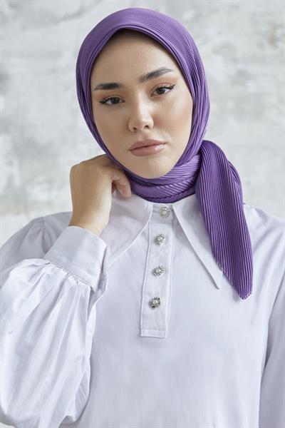 Ayla Piliseli Eşarp - Lavanta