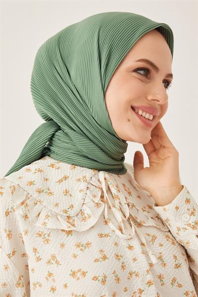 Ayla Piliseli Eşarp - Mint