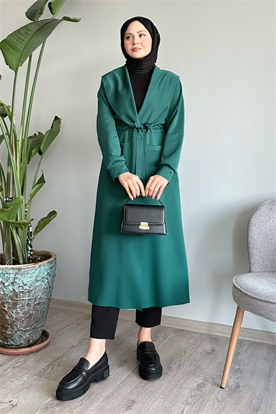 Belden Bağlamalı Yeşil Scuba Kap