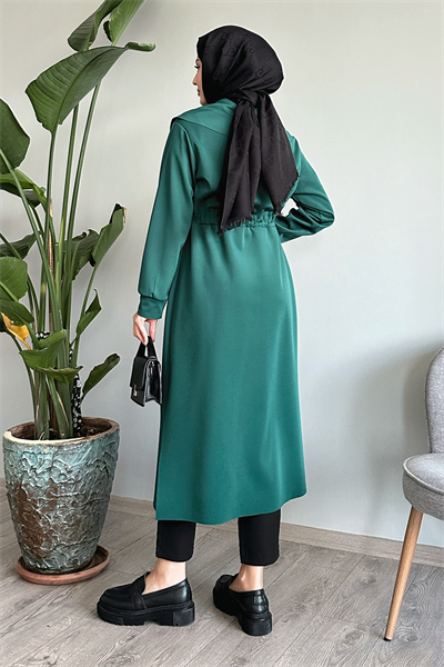 Belden Bağlamalı Yeşil Scuba Kap