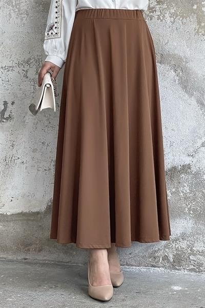 Beli Lastikli Scuba Etek - Taba