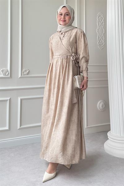 Çapraz Bağlamalı Taş Elbise