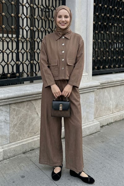 Cepli Kot Camel Takım