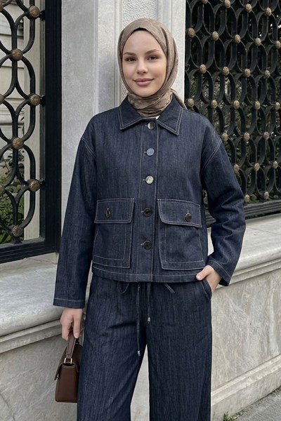 Cepli Kot Koyu Mavi Takım