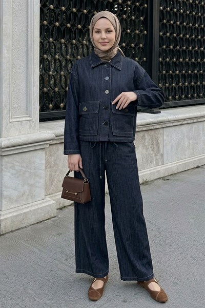 Cepli Kot Koyu Mavi Takım