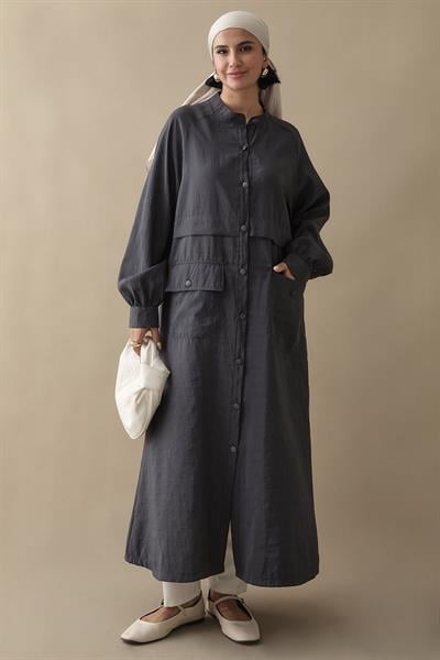 Cepli Modal Antrasit Kap