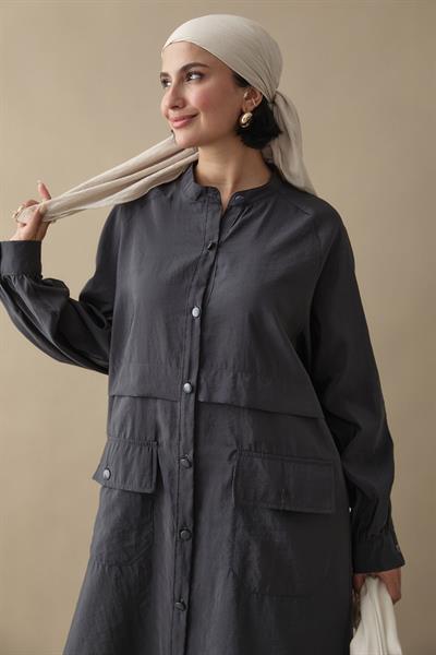 Cepli Modal Antrasit Kap