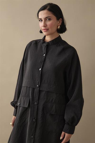 Cepli Modal Siyah Kap