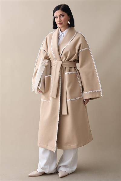 Çoban Dikiş Kuşaklı Taş Kaşe Kap