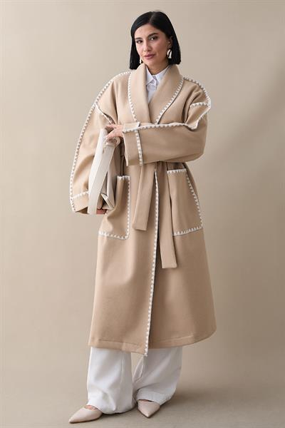 Çoban Dikiş Kuşaklı Taş Kaşe Kap