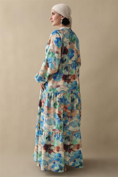 Dalia Mavi Mango Elbise