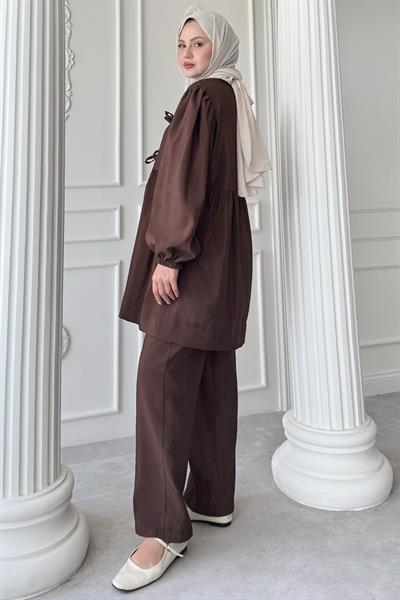 Düğümlü Salaş Acı Kahve Takım