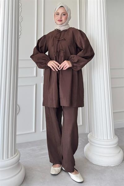 Düğümlü Salaş Acı Kahve Takım