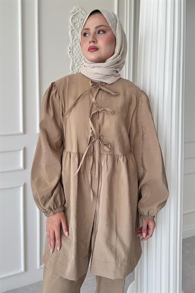 Düğümlü Salaş Sütlü Kahve Takım