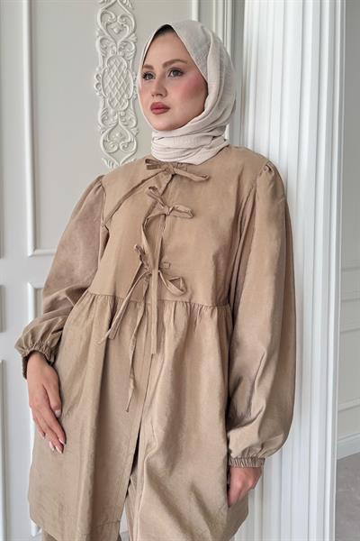 Düğümlü Salaş Sütlü Kahve Takım