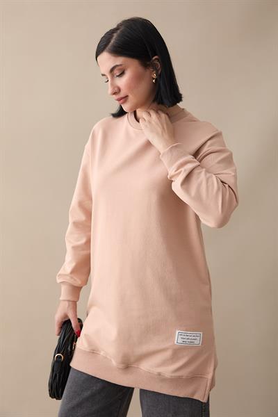 Etiket Detay Basic Somon Tunik