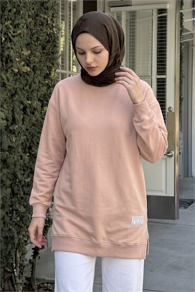Etiket Detay Basic Somon Tunik
