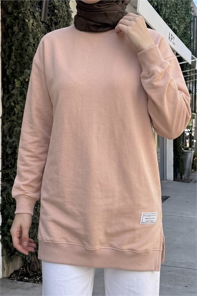 Etiket Detay Basic Somon Tunik